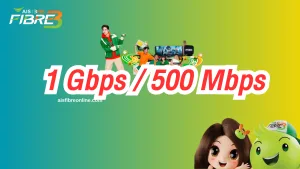 โปรเน็ตบ้าน AIS Fibre 1 Gbps/500 Mbps