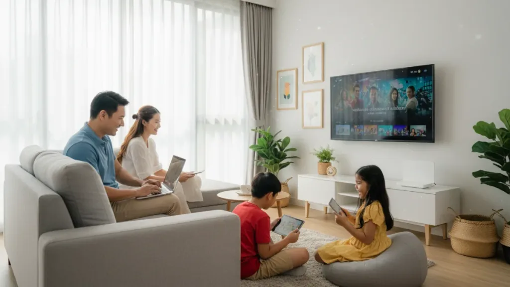 เน็ตบ้านกี่ Mbps ดี สำหรับบ้านหลายอุปกรณ์ ทำไมต้องเลือกเน็ตบ้าน AIS Fibre