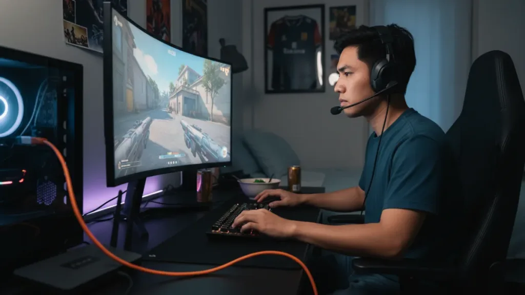 อินเตอร์เน็ตบ้านเล่นเกมต้องดูอะไร นอกจากความเร็ว