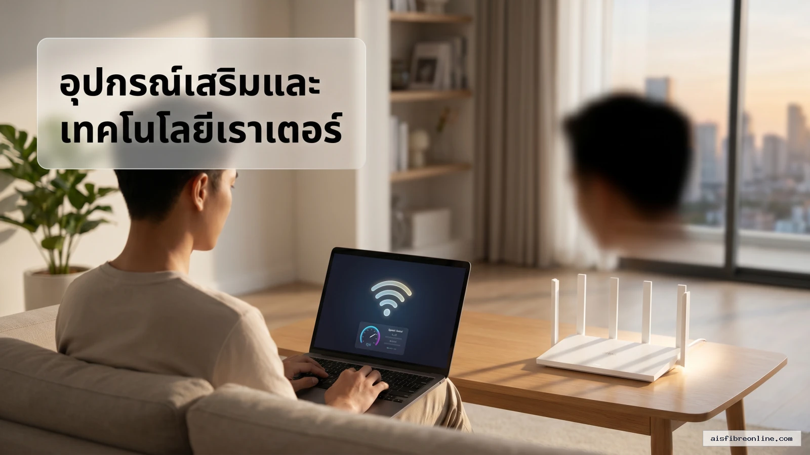 โปรเน็ตบ้านยอดนิยม 2026 แพ็กเกจ AIS Fibre vs TrueOnline 2 สรุปประเด็น เจาะลึกอุปกรณ์เสริมและเทคโนโลยีเราเตอร์ ในบทความ โปรเน็ตบ้านยอดนิยม 2026 แพ็กเกจ AIS Fibre vs TrueOnline