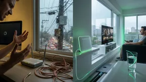 ทำไมเน็ตชอบหลุดตอนฝนตก? และวิธีที่ AIS Fibre จัดการกับปัญหาสัญญาณกวนใจ
