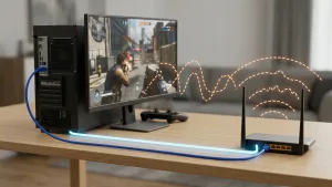 เปลี่ยนจาก WiFi มาเสียบสาย LAN แล้วเกมหายแลค ทำไมต่างกันได้ขนาดนั้น